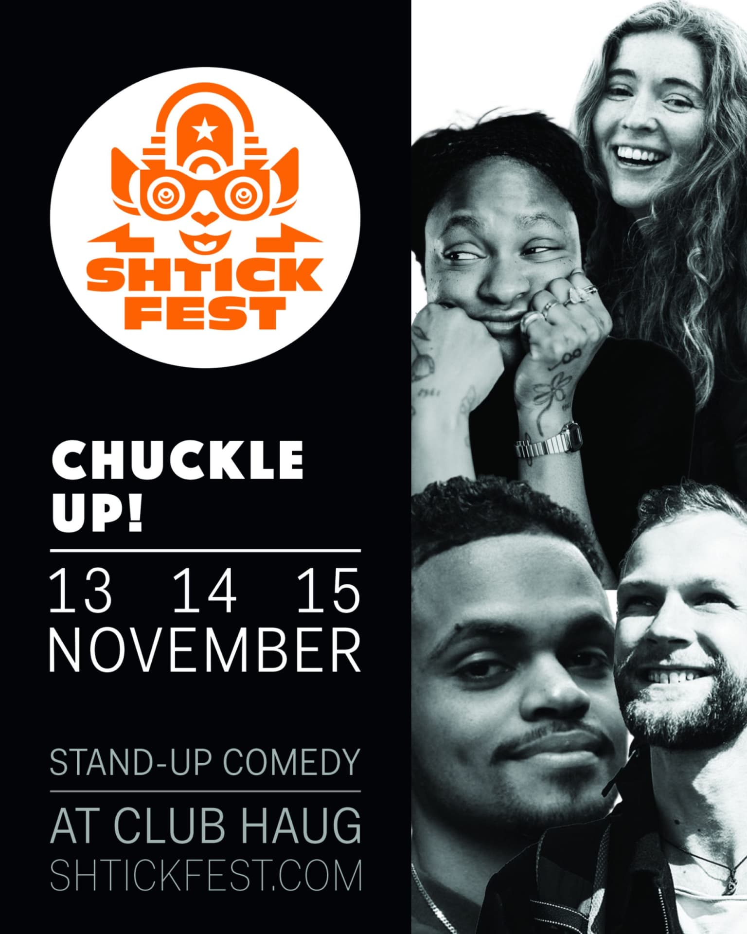 Late Late Chuckle-Up in English