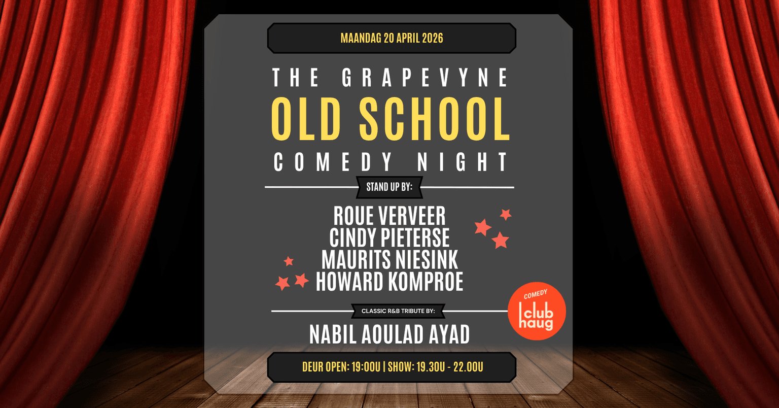 The Grapevyne 'Old School' Comedy Night!
