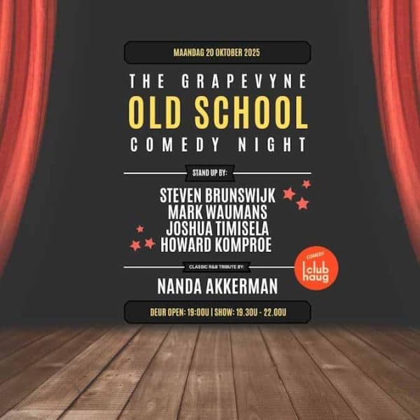 The Grapevyne 'Old School' Comedy Night!