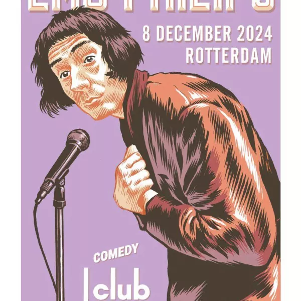 EMO PHILIPS Dec 8th, 2024 - Limited screenprint